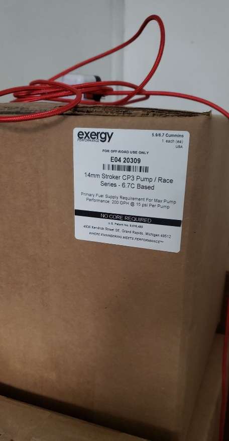 Exergy Performance Cummins 14mm Stoker Pump