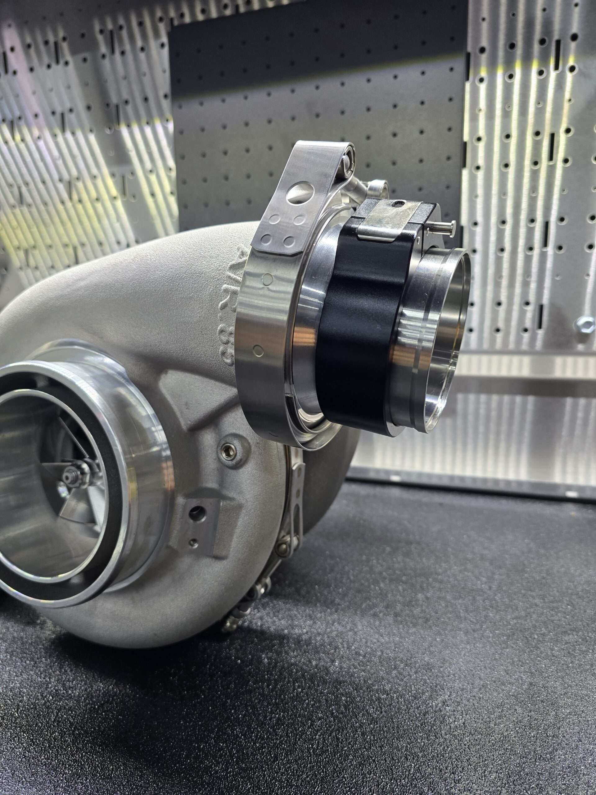Mid & Large Frame S4 G42/45 Turbo To Tater Built Quick Loc Vanjen Flange With Clamp Setups